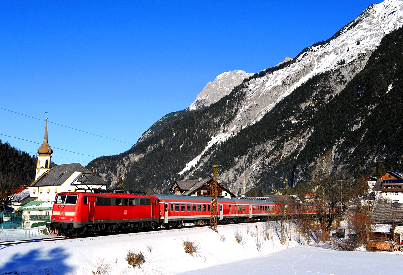 k-011 DB 111 068-3 bei Scharnitz i. Tirol 01.01.2011 hr