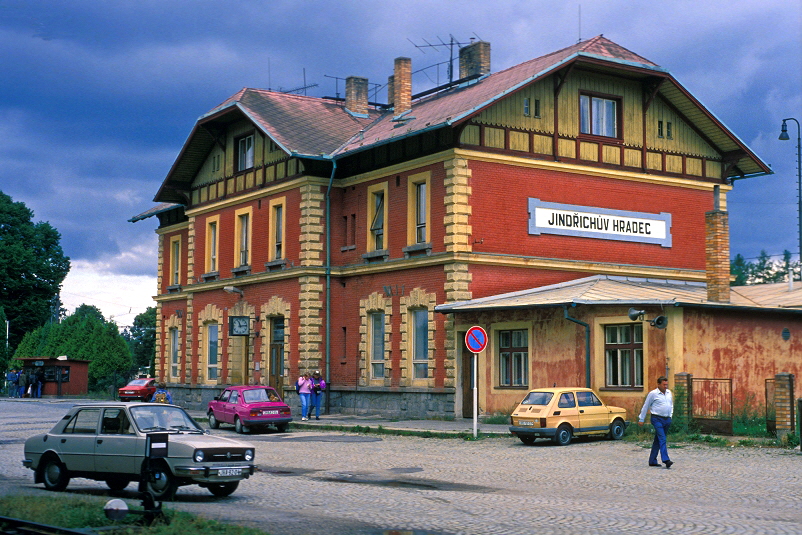 k-004. CSD Jindr.-Hradec Bahnhof 04.07.1996 hr