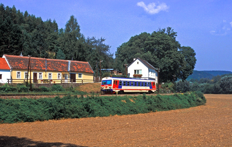 k-203. Kamptalbahn 5047.022-9 Buchberg am Kamp 18.08.1997 hr 